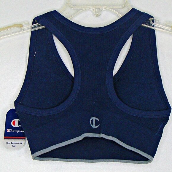 Champion Sweatshirt Chevron Racerback Sports Bra - Picture 2 of 12